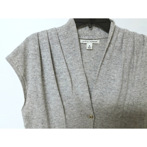 Banana Republic Gray Wool & Cashmere Dress - Picture 2 of 5